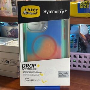 OtterBox Symmetry+ Case for iPhone - Blue and Red